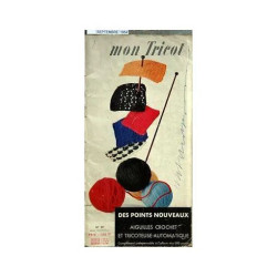 MON TRICOT N° 22 DU 01/09/1954 - DES POINTS NOUVEAUX / AIGUILLES...