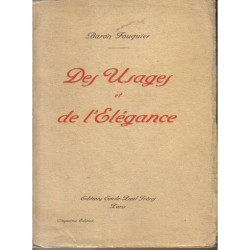 Des Usages et de L'elégance