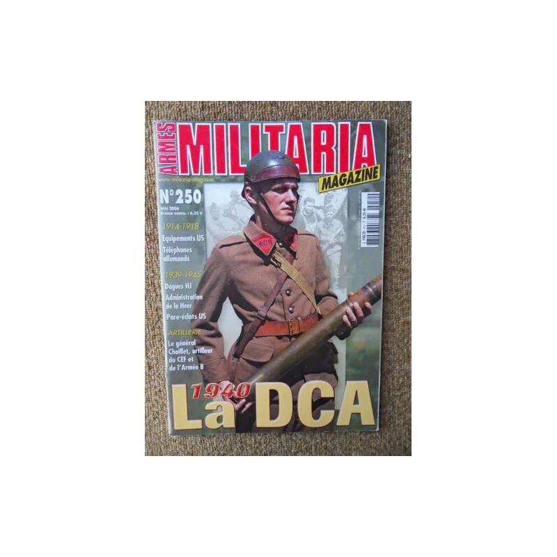 Armes militaria magazine n°250 de mai 2006
